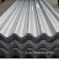 Lámina de techo de acero corrugado galvanizado recubierto de zinc
